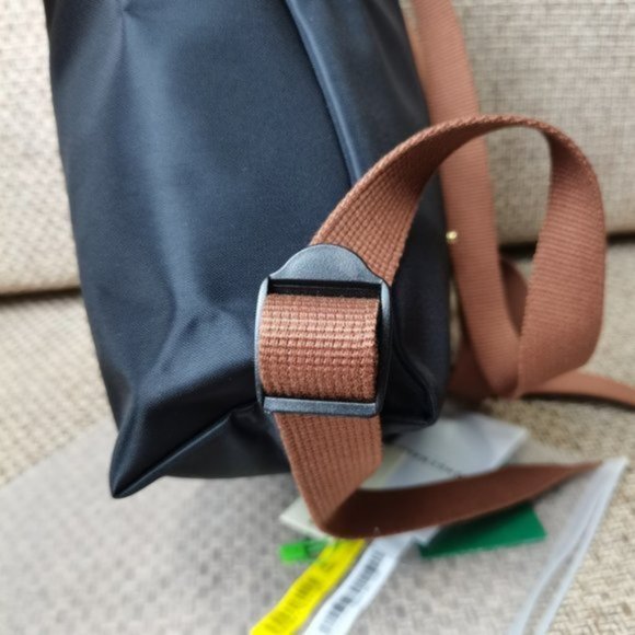 Longchamp Le Pliage Backpack Nylon Black - Picture 5 of 9